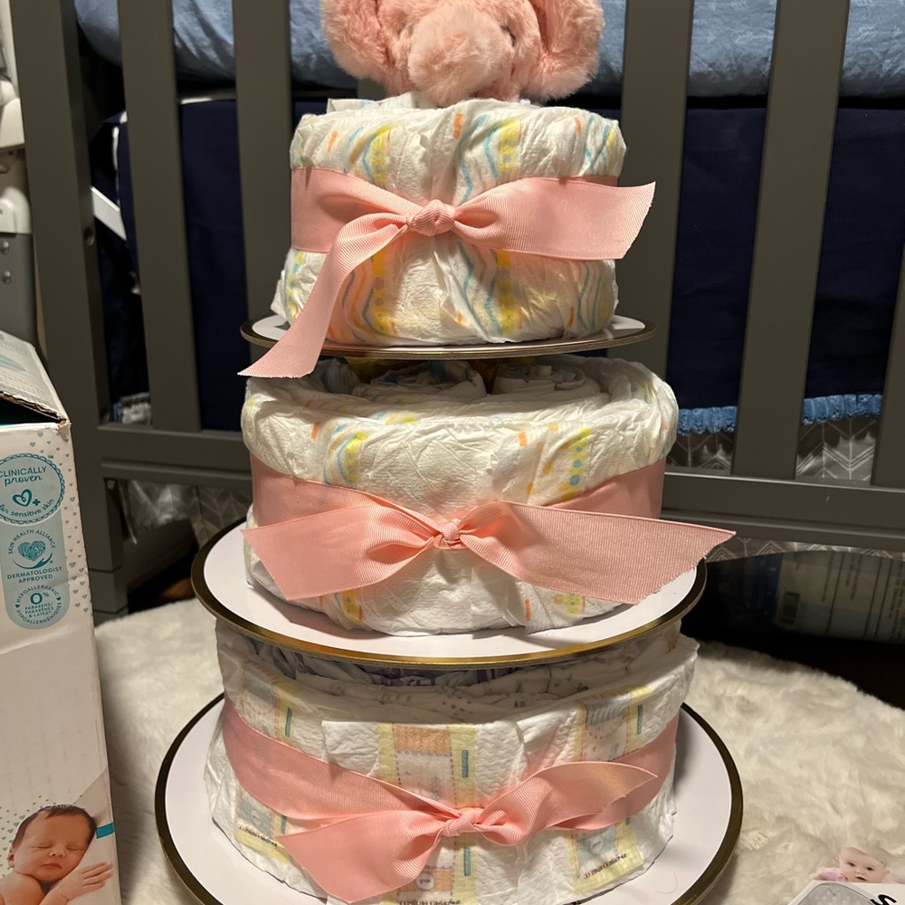 Custom diaper cake - Picture 3 of 5